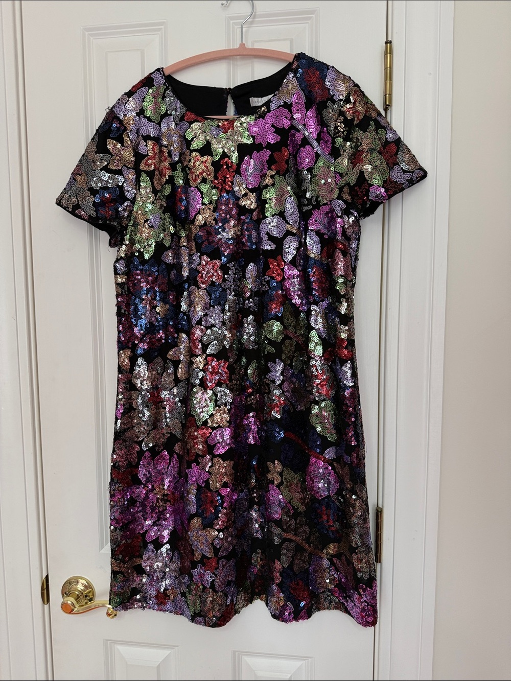 Sparkling Multi-Color Sequin Women’s Dress